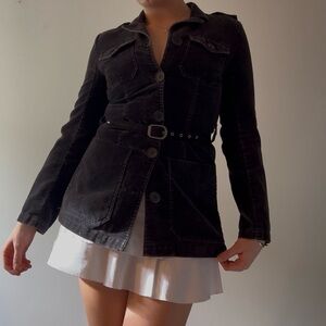 1990s Silver Tab Levi’s Corduroy Belted Jacket